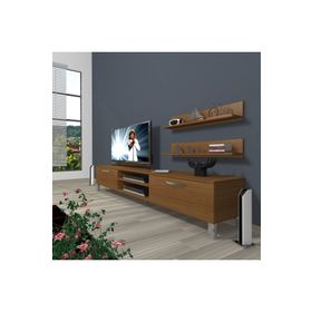 Decoraktiv Naturel Ceviz Eko 140 Slm Std Tv Ünitesi