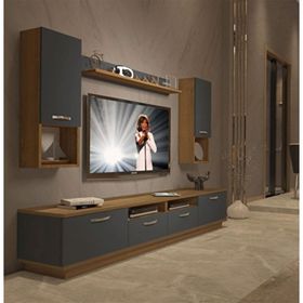 Decoraktiv Trendstyle 5220da Pera Antrasit Mdf Tv Ünitesi Tv Sehpası