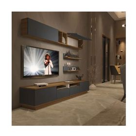 Decoraktiv Trendstyle 5220s Pera Antrasit Mdf Tv Ünitesi Tv Sehpası