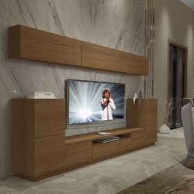 Decoraktiv Trendstyle 9s Slm Naturel Ceviz Tv Ünitesi