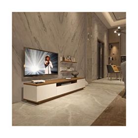 Decoraktiv Trendstyle Ceviz Beyaz 4s Mdf Tv Ünitesi Tv Sehpası