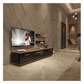 Decoraktiv Trendstyle Ceviz Siyah 4 Mdf Tv Ünitesi Tv Sehpası