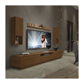 Decoraktiv Trendstyle Naturel Ceviz 270das Mdf Tv Ünitesi Tv Sehpası