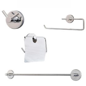 Decordem Banora Basic Krom 4'lü Lux Banyo Seti