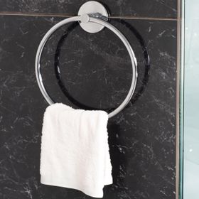 Decordem Banora Basic Krom Yuvarlak Havluluk