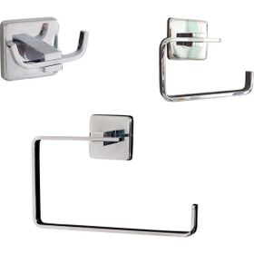 Decordem Banora Infinity Krom 3'lü Premium Banyo Seti