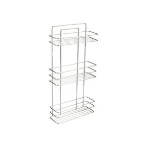 Decorev 5929 Krom Kristal Lamalı Üç Katlı Şampuanlık