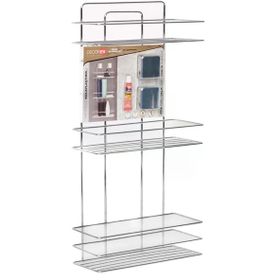 Decorev 5931 Beyaz Üç Katlı Lamalı Kristal Şampuanlık