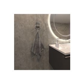 Decorev DC 4771 Krom Vidasız Montaj Tekli Askı