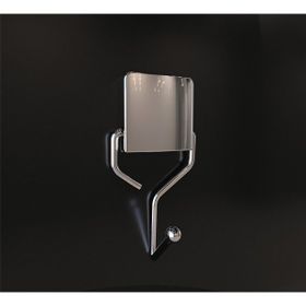 Decorev DC 4771 Krom Vidasız Montaj Tekli Askı