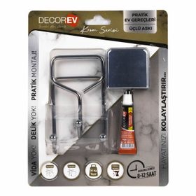 Decorev DC-4773 Krom Üçlü Askılık