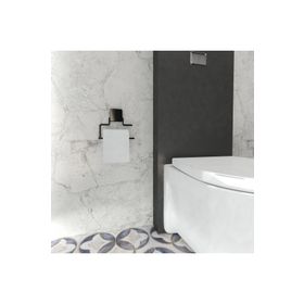 Decorev DC-5056 Siyah Kapaksız Tuvalet Kağıtlığı