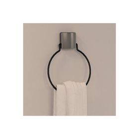 Decorev DC5059 Siyah Yuvarlak Havluluk