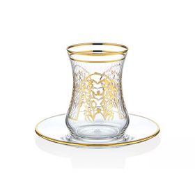Decorium M00719 Florance Altın 12 Parça Çay Takımı