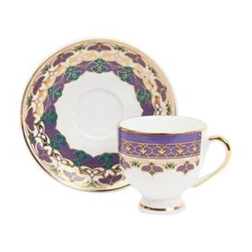 Decorium M00750 Sultanı 12 Parça Kahve Fincan Takımı