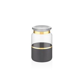 Decorium M06305-AB Vision Black 15x10 cm Kavanoz