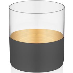 Decorium Vision Black 6 Parça Viski Bardağı