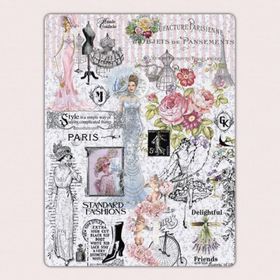 DecorLux Retro Style CTB29 30x40 cm MDF Tablo