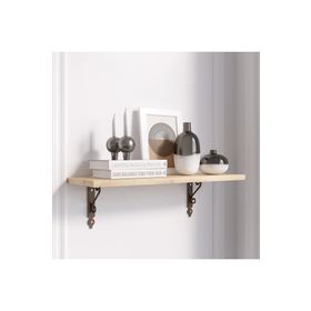 Decormet 015021201508419 Safir Meşe 20x60 cm Retro Raf Seti