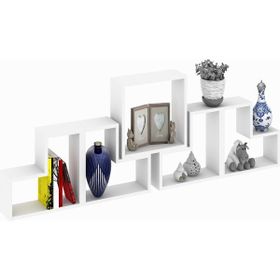Decormet 030010078304040 Beyaz Elitra Duvar Rafı