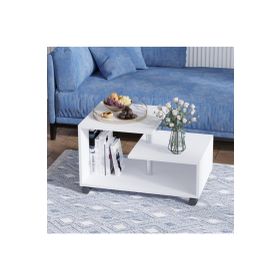 Decormet 030010078604040 Beyaz Karanfil Sehpa