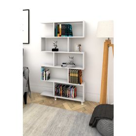 Decormet 030010078704040 Beyaz Nilüfer Kitaplık