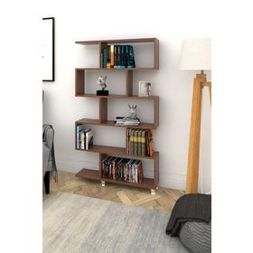 Decormet 030010078704343 Ceviz Nilüfer Kitaplık