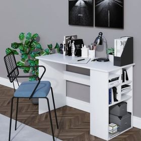 Decormet 030010078904040 Beyaz Akasya Çalışma Masası