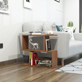 Decormet 030010080004343 Ceviz Lale Yan Sehpa