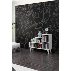 Decormet 030010080604040 Beyaz Nisa Kitaplık