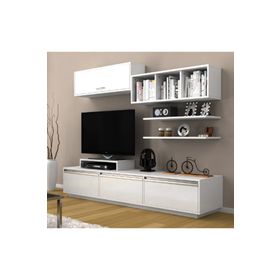 Decormet 030010081004040 Beyaz Prag Tv Ünitesi