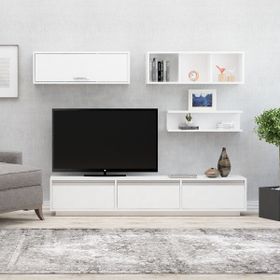 Decormet 030010081004040 Beyaz Prag Tv Ünitesi