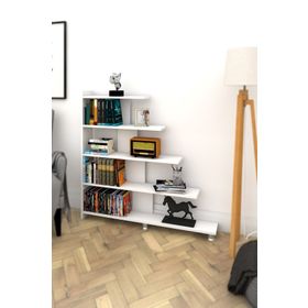 Decormet 030010081304040 Beyaz Reward Kitaplık