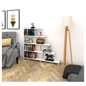Decormet 030010081304040 Beyaz Reward Kitaplık