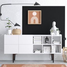 Decormet Alpha DEC0002 150x40x75 cm Beyaz Konsol