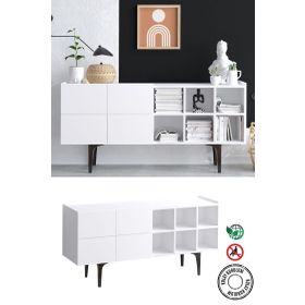 Decormet Alpha DEC0002 150x40x75 cm Beyaz Konsol