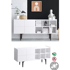 Decormet Alpha DEC0002 150x40x75 cm Beyaz Konsol