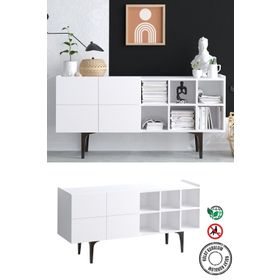 Decormet Alpha DEC0002 150x40x75 cm Beyaz Konsol
