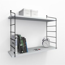 Decormet Armoni Beyaz 200X720 mm Duvar Rafı