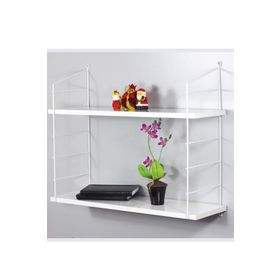 Decormet Armoni Beyaz - Parlak Beyaz 200X720 mm Duvar Rafı