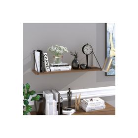 Decormet Armoni Ceviz 200X720 mm Duvar Rafı