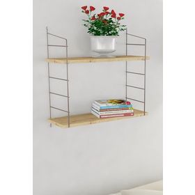 Decormet Armoni Safir Meşe - Malibu 200X720 mm Duvar Rafı