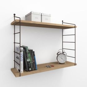 Decormet Armoni Safir Meşe - Malibu 200X720 mm Duvar Rafı