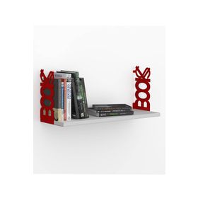 Decormet Book Beyaz Raf Seti