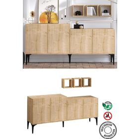 Decormet Dec-20059 Magne Safir Meşe Konsol
