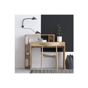 Decormet DEC0083 Uma 117x74 cm Meşe Çalışma Masası