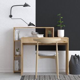 Decormet DEC0083 Uma 117x74 cm Meşe Çalışma Masası