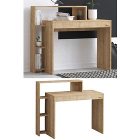 Decormet DEC0083 Uma 117x74 cm Meşe Çalışma Masası