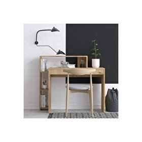 Decormet DEC0083 Uma 117x74 cm Meşe Çalışma Masası