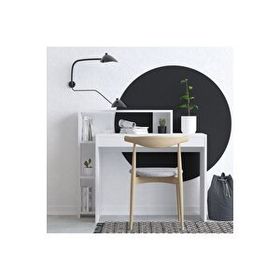 Decormet DEC0084 Trella 117x74 cm Beyaz Çalışma Masası